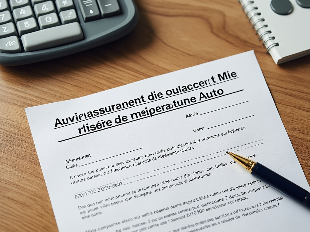 Lettre recommandée de mise en demeure pour non-paiement d'assurance