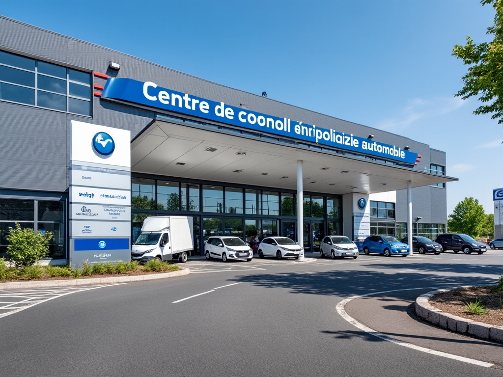 Centre de contrôle technique automobile en France