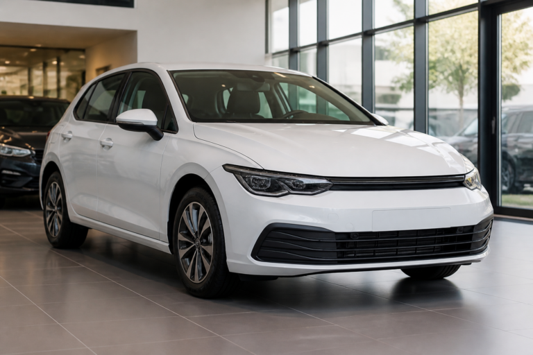 Voiture Volkswagen neuve en showroom
