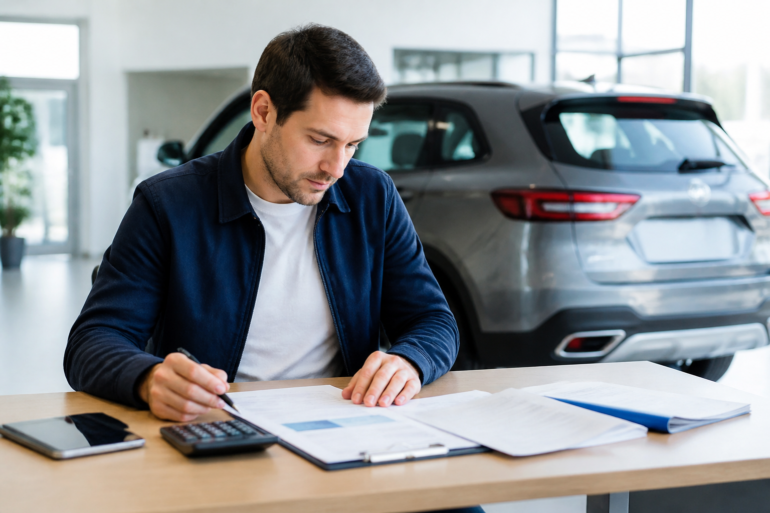Préparation dossier leasing voiture