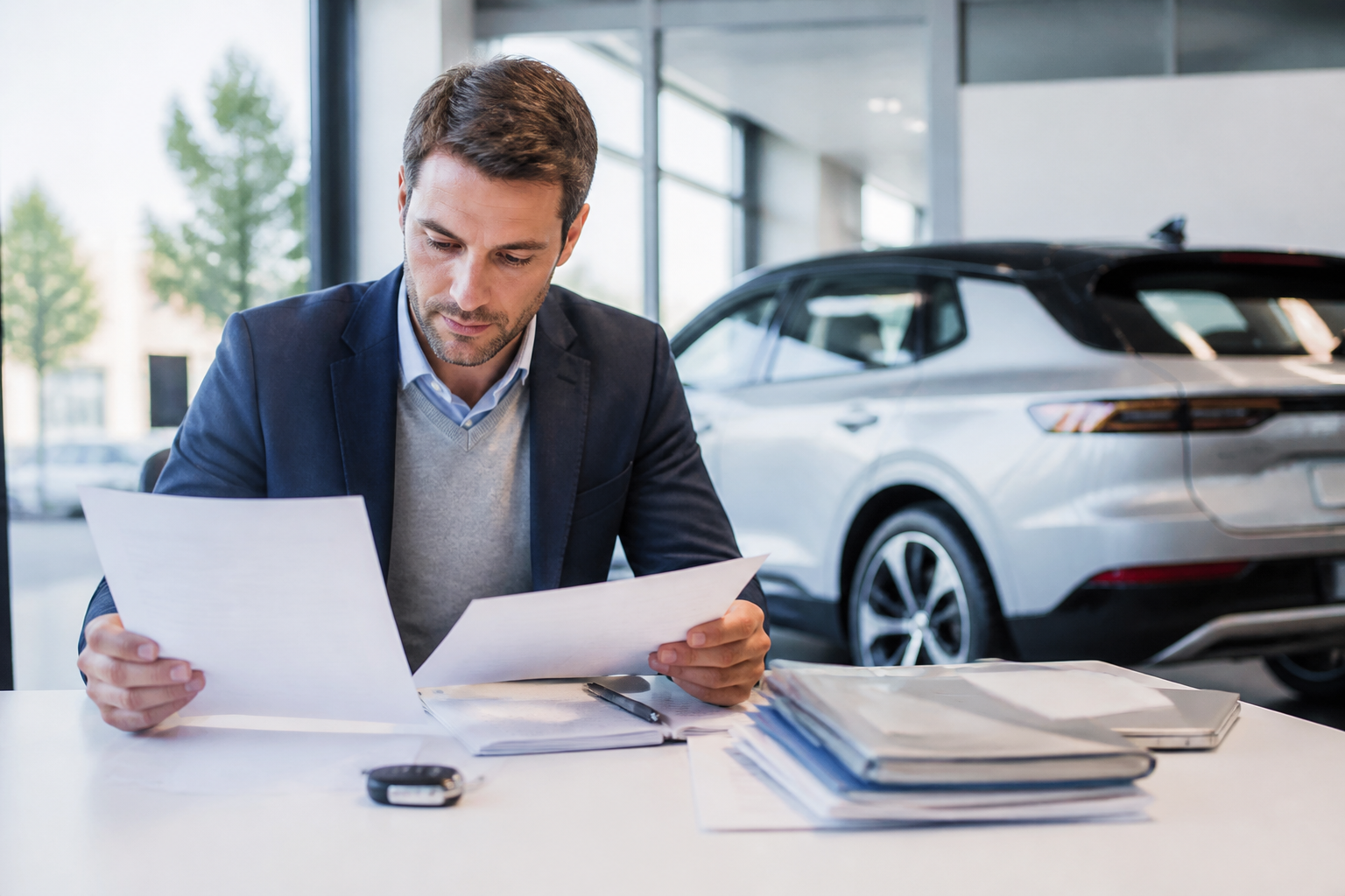 Préparation d'un dossier d'achat pour Peugeot 208 hybride