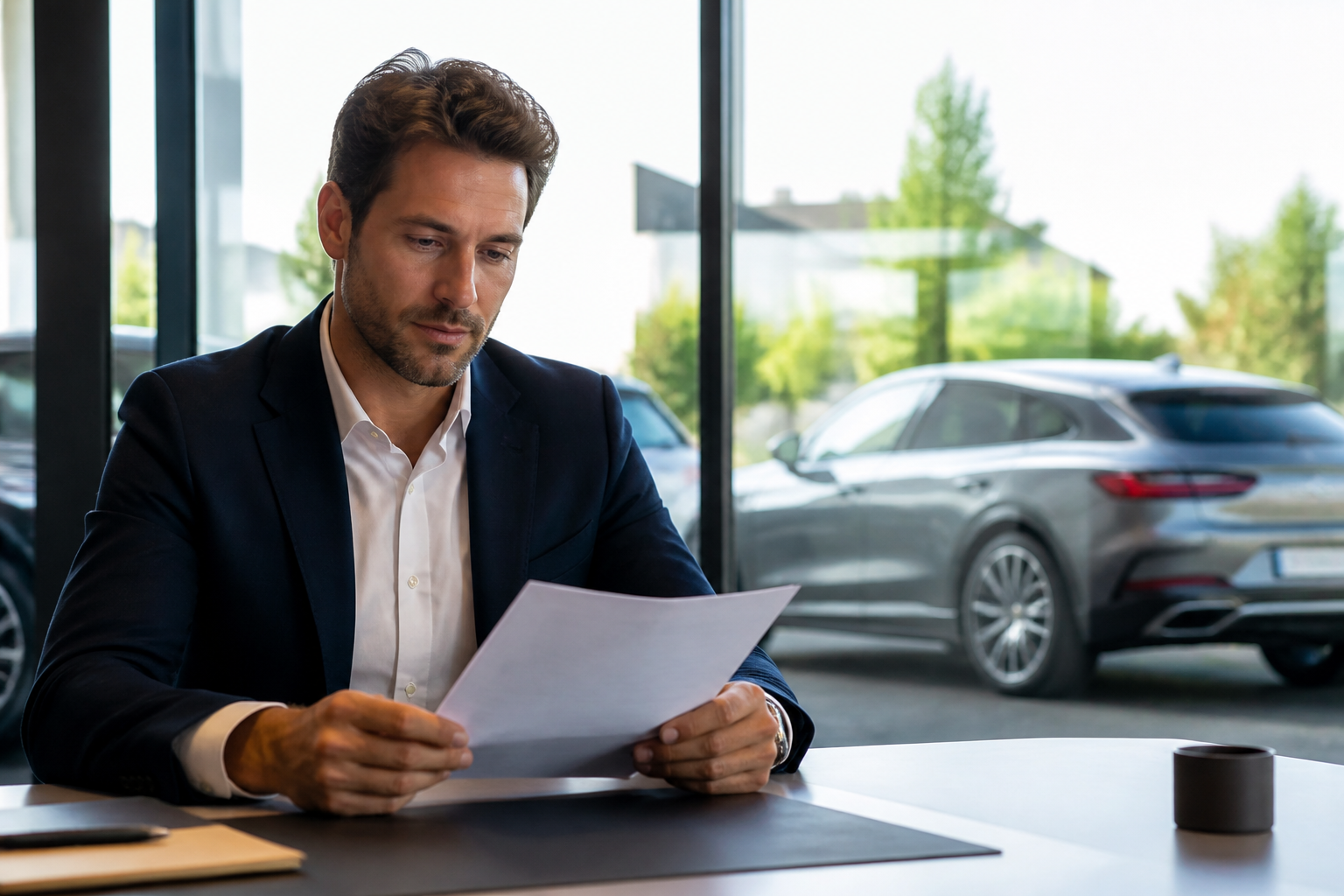 Consultation contrat leasing Mercedes