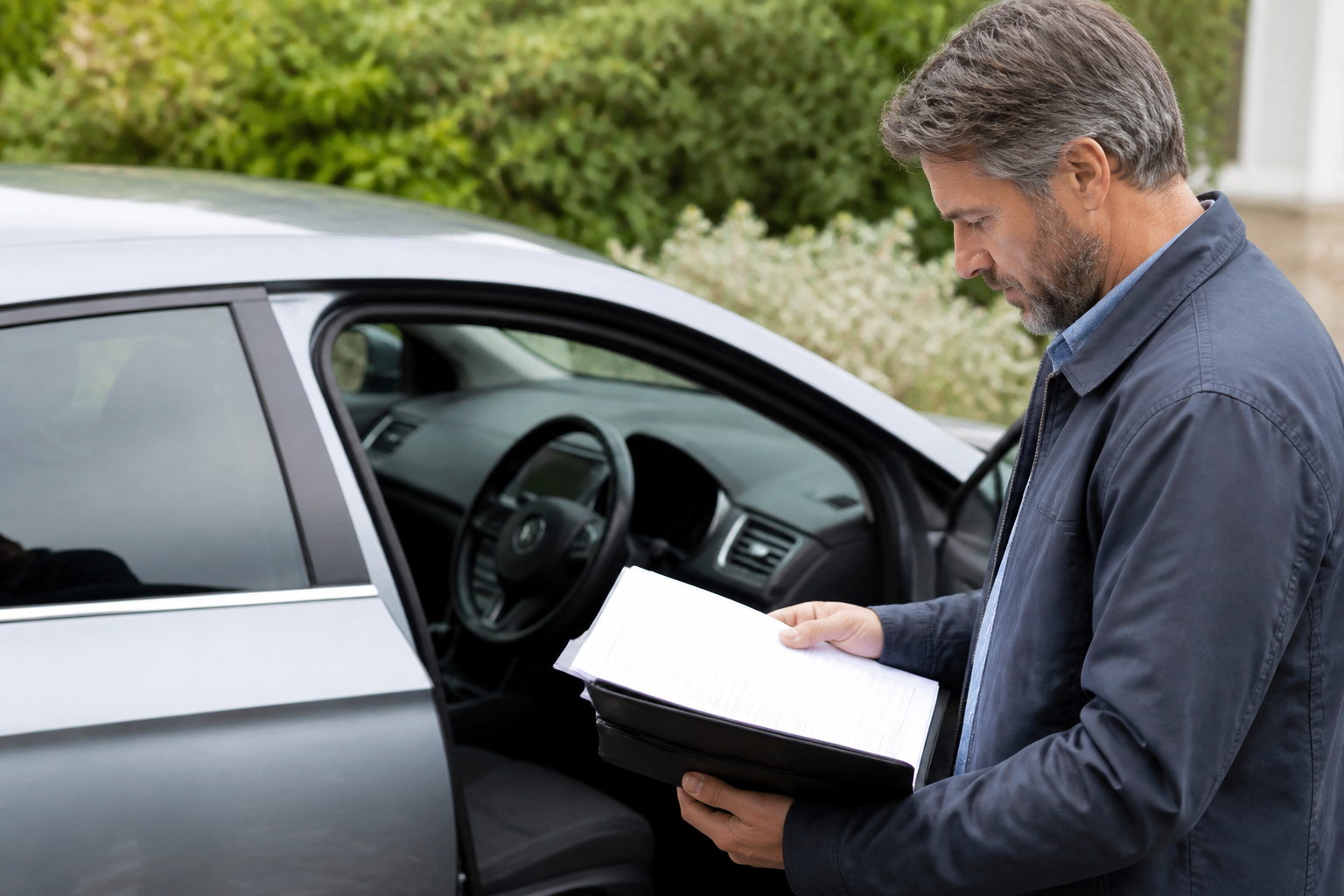 Vérification des documents avant achat voiture occasion