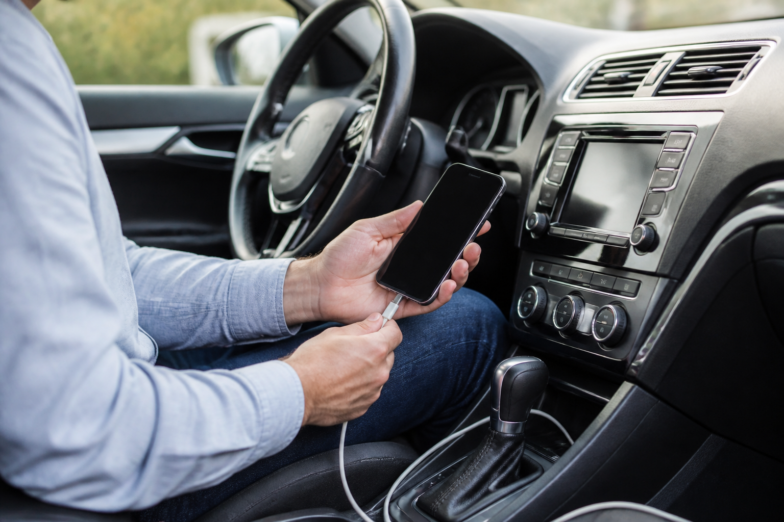 Connexion iPhone à la voiture pour utiliser CarPlay