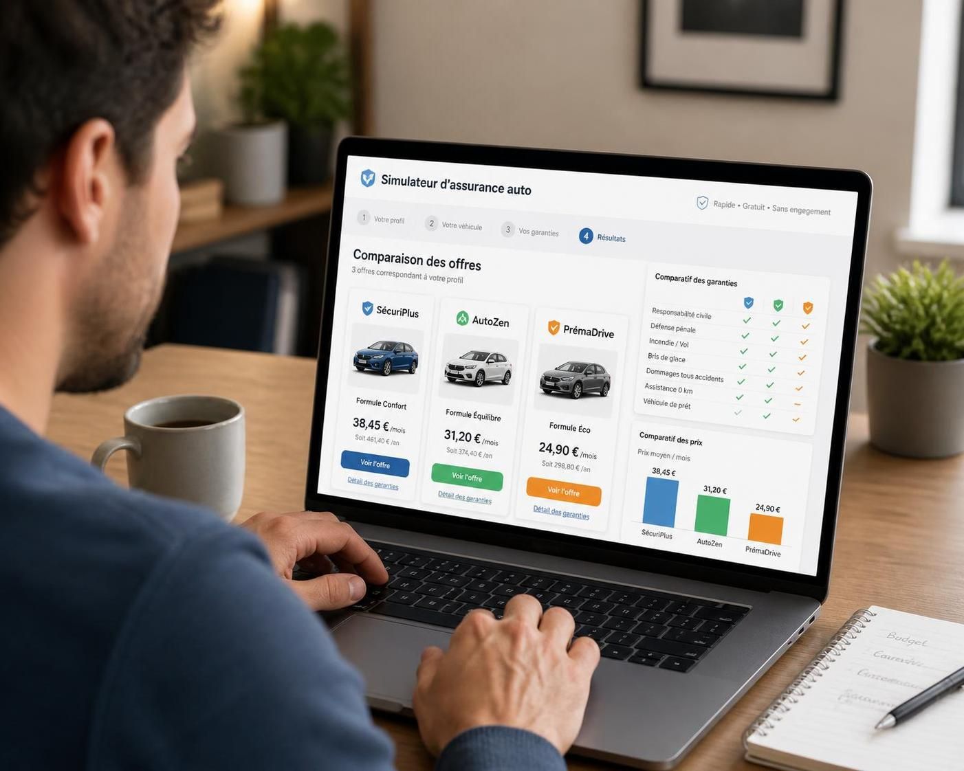 découvrez comment utiliser un estimateur d'assurance auto pour comparer facilement les offres et trouver la meilleure couverture au meilleur prix.