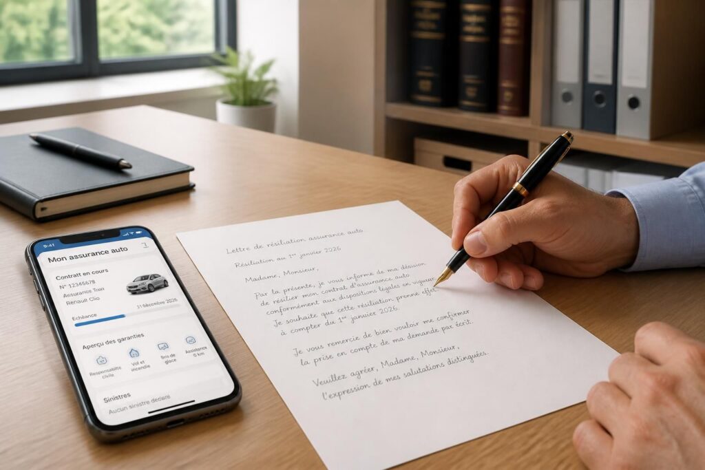 découvrez comment rédiger une lettre d'assurance auto efficace pour résilier votre contrat en 2026, avec nos conseils pratiques et modèles clés en main.