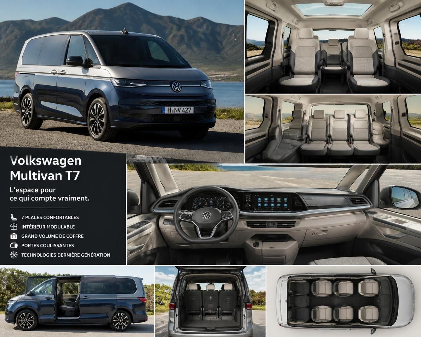 découvrez tout sur la volkswagen familiale 7 places, alliant confort et espace pour accueillir toute votre famille lors de vos trajets en toute sérénité.