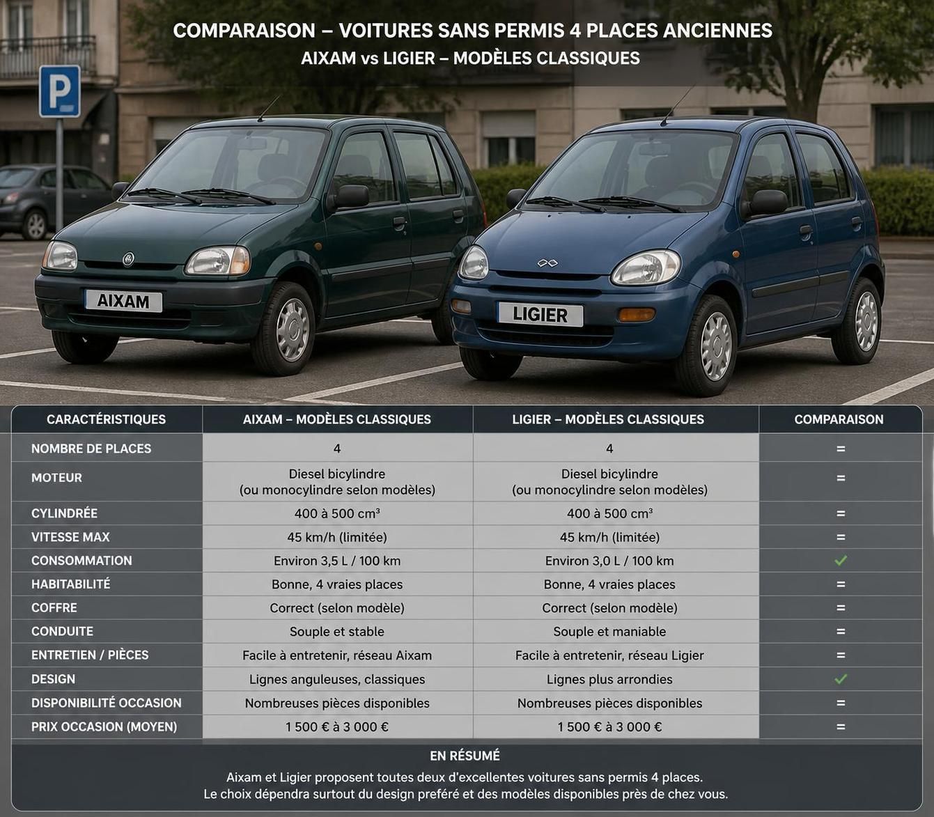 découvrez nos conseils et bons plans pour acheter une voiture d'occasion sans permis 4 places à moins de 600 euros, alliant économie et praticité.