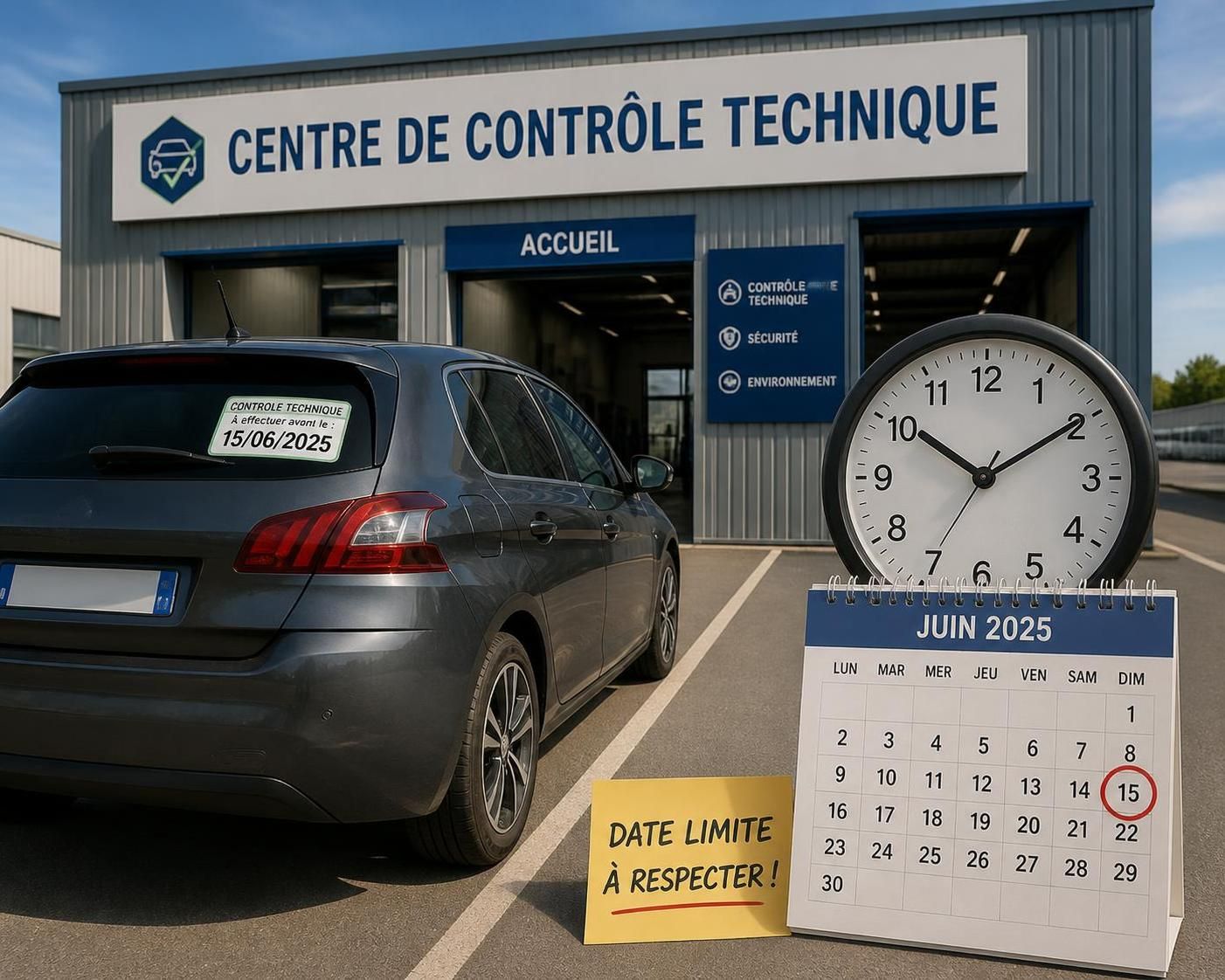 découvrez combien de temps vous disposez pour effectuer votre contrôle technique après la date limite, les éventuelles sanctions et conseils pour rester en conformité avec la réglementation.