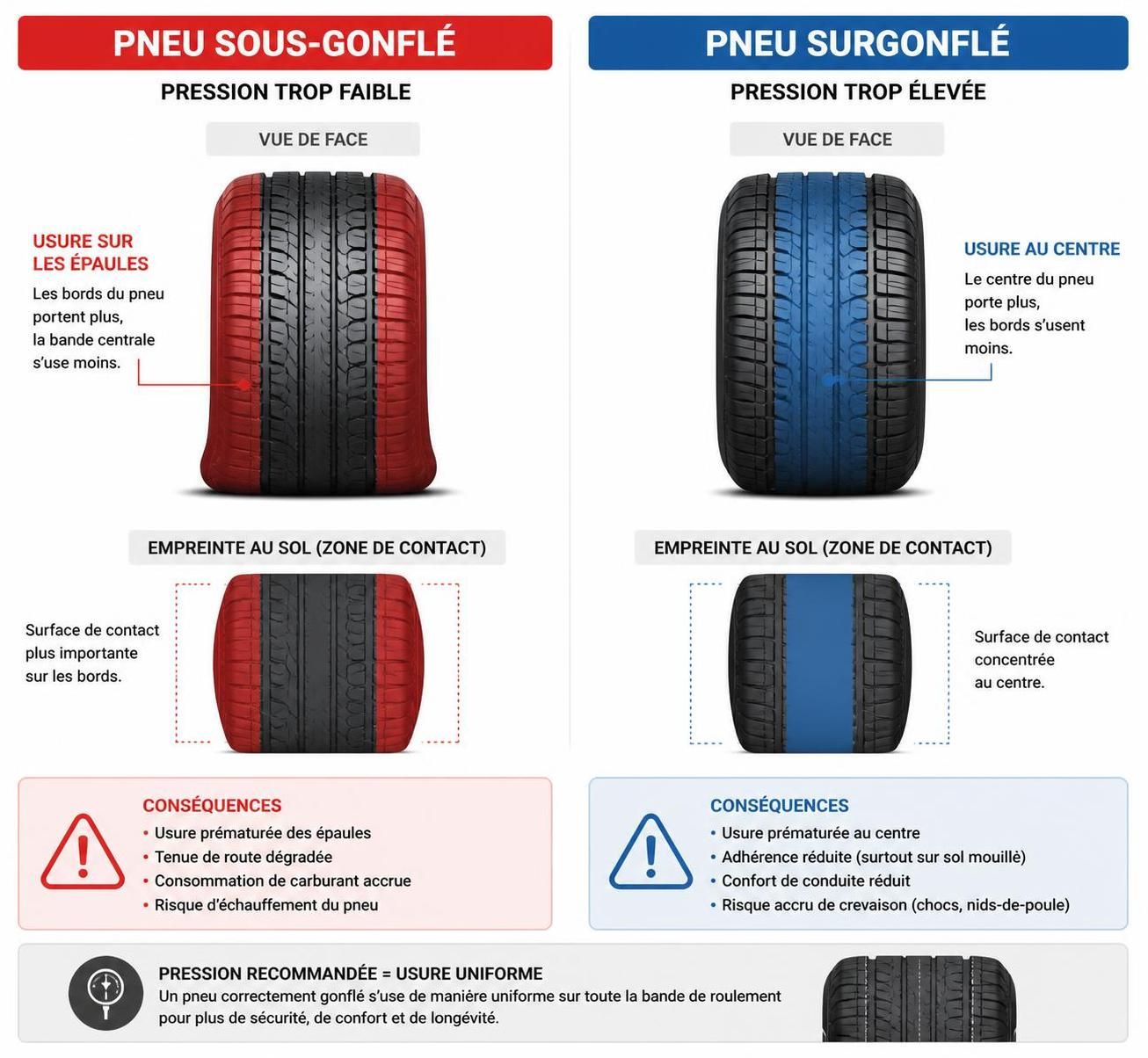 apprenez à contrôler efficacement la pression de vos pneus à chaud pour assurer votre sécurité sur la route et prolonger la durée de vie de vos pneus.
