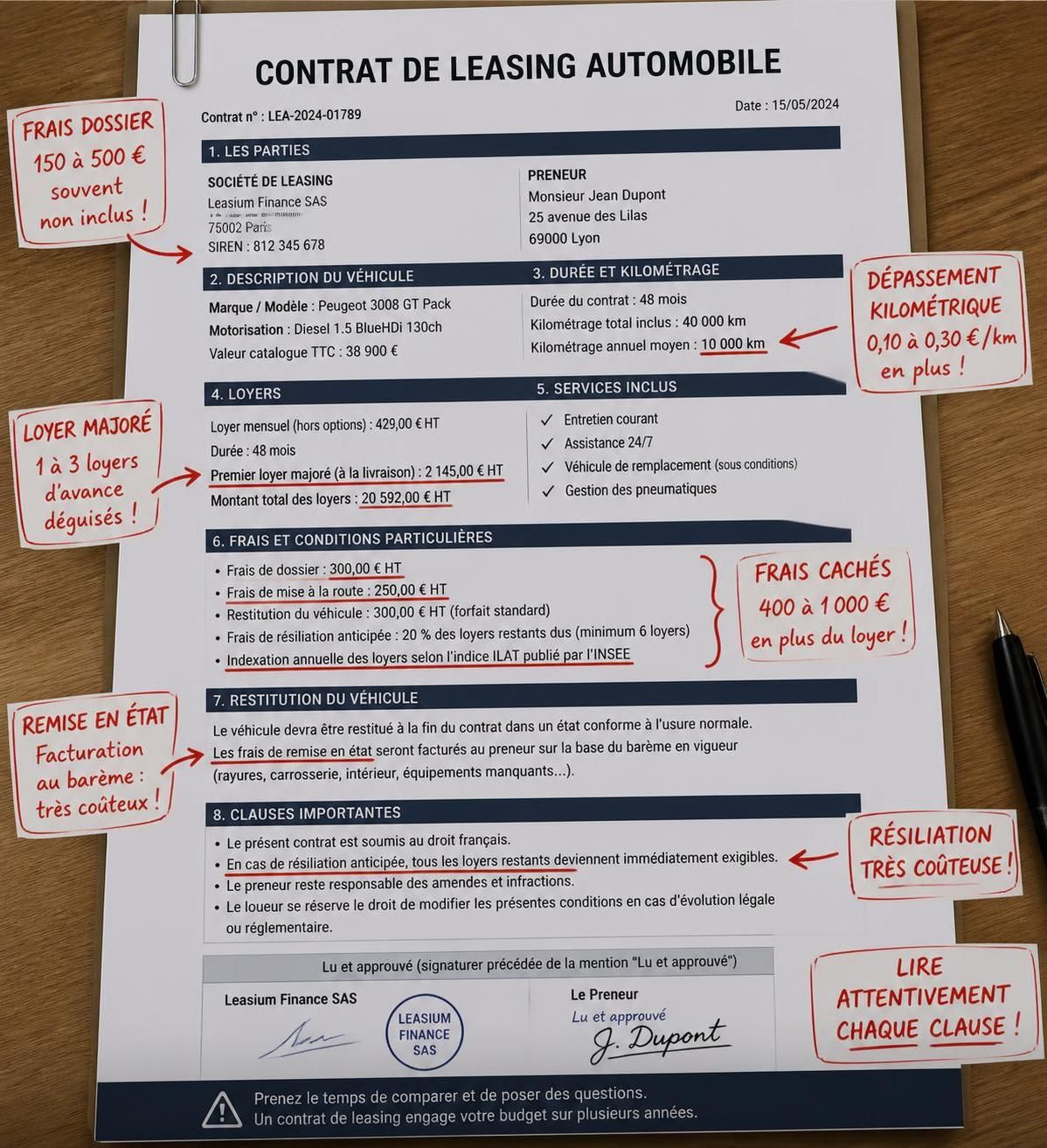 découvrez les points essentiels sur le leasing auto et les conseils de l'ufc que choisir pour bien comprendre le contrat avant de signer. informez-vous pour faire le bon choix.