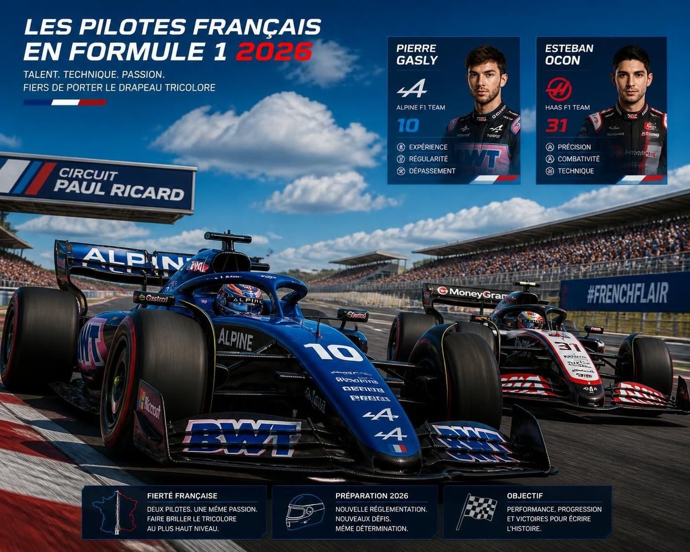 découvrez les secrets des pilotes français qui feront sensation en formule 1 en 2026, leurs stratégies, entraînements et innovations pour dominer la saison.