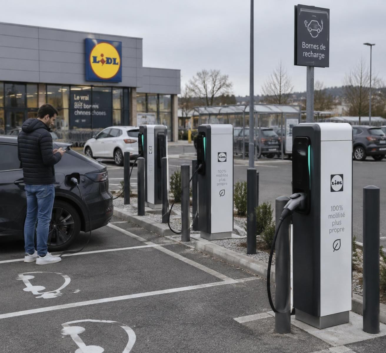 découvrez les tarifs des bornes de recharge lidl, leur fonctionnement et leur disponibilité pour recharger votre véhicule électrique en toute simplicité.