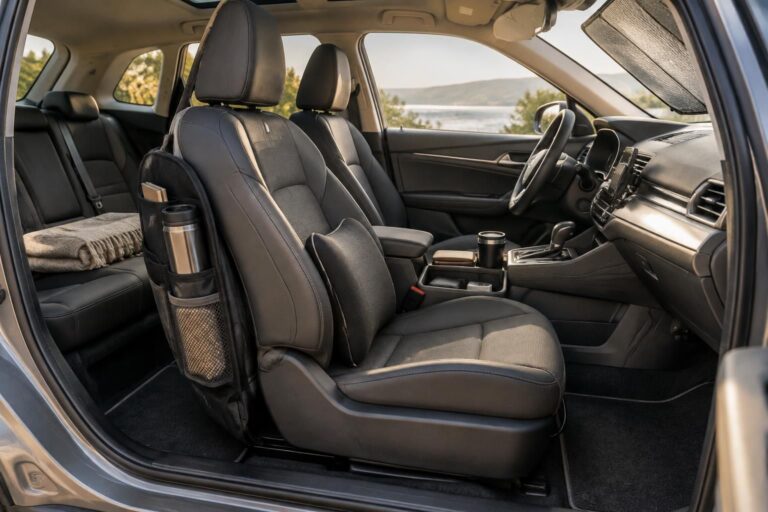 découvrez les accessoires indispensables pour rendre l’intérieur de votre voiture plus confortable, pratique et bien organisé au quotidien.