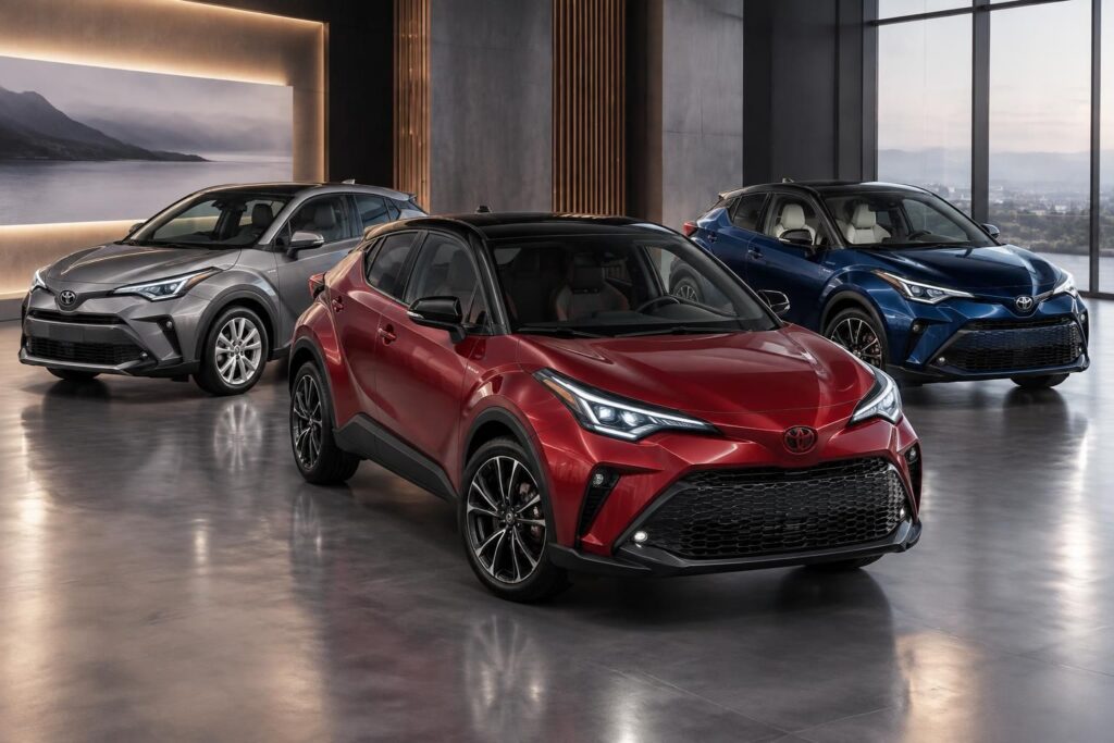 découvrez les prix du toyota c-hr hybride selon les versions et les équipements : finitions, motorisations et options à comparer avant de choisir.